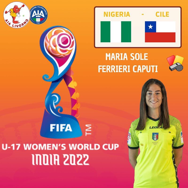 FIFA U-17 Women's World Cup - Designazione Maria Sole Ferrieri Caputi